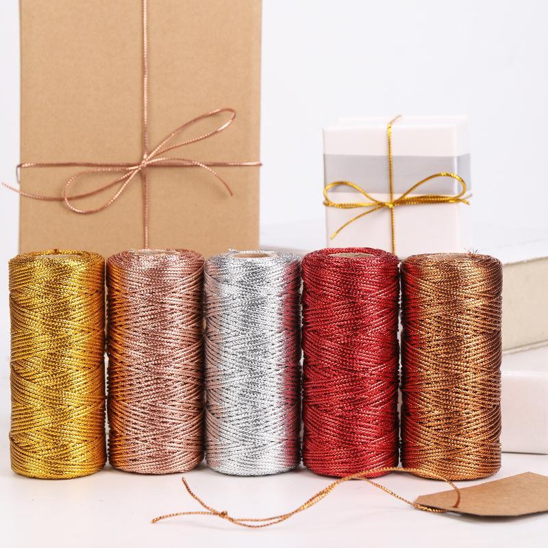 Sewing Thread In Textile - حبل ماكراميه ملون بسمك 1.5 مم