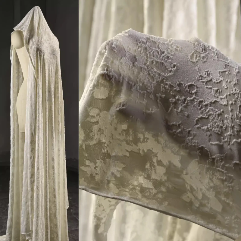 قماش محبوك بنقشة المشمش، نسيج  - مراجعة Vintage Sewing Textile وسعره