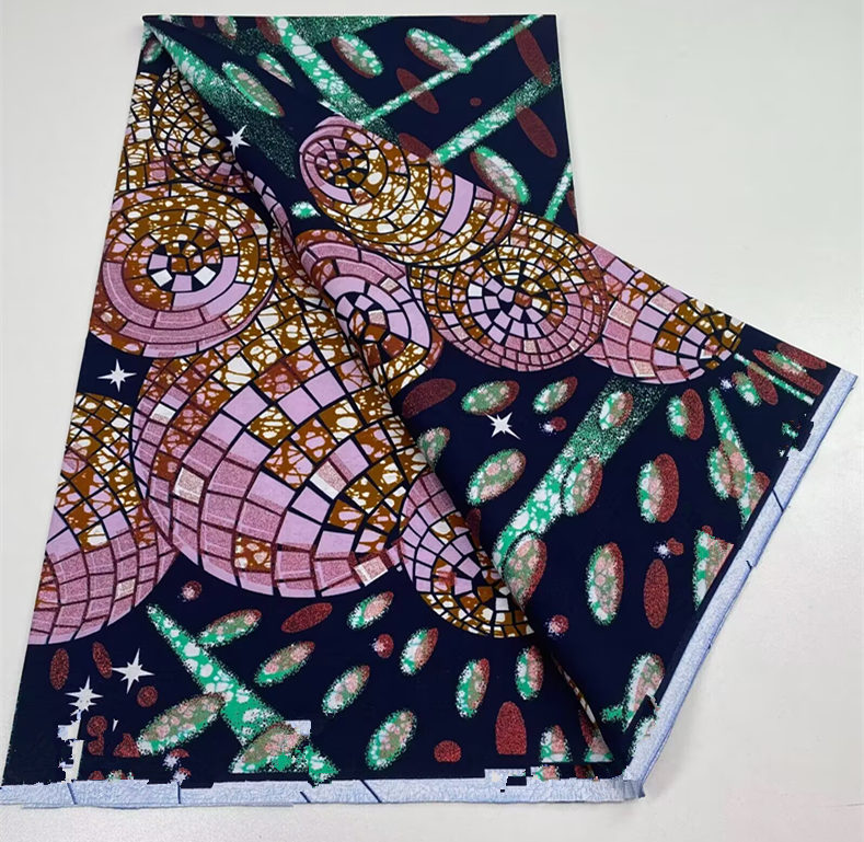قماش أنقرة النيجيري المطبوع با - مراجعة Sewing Batik Fabric وسعره