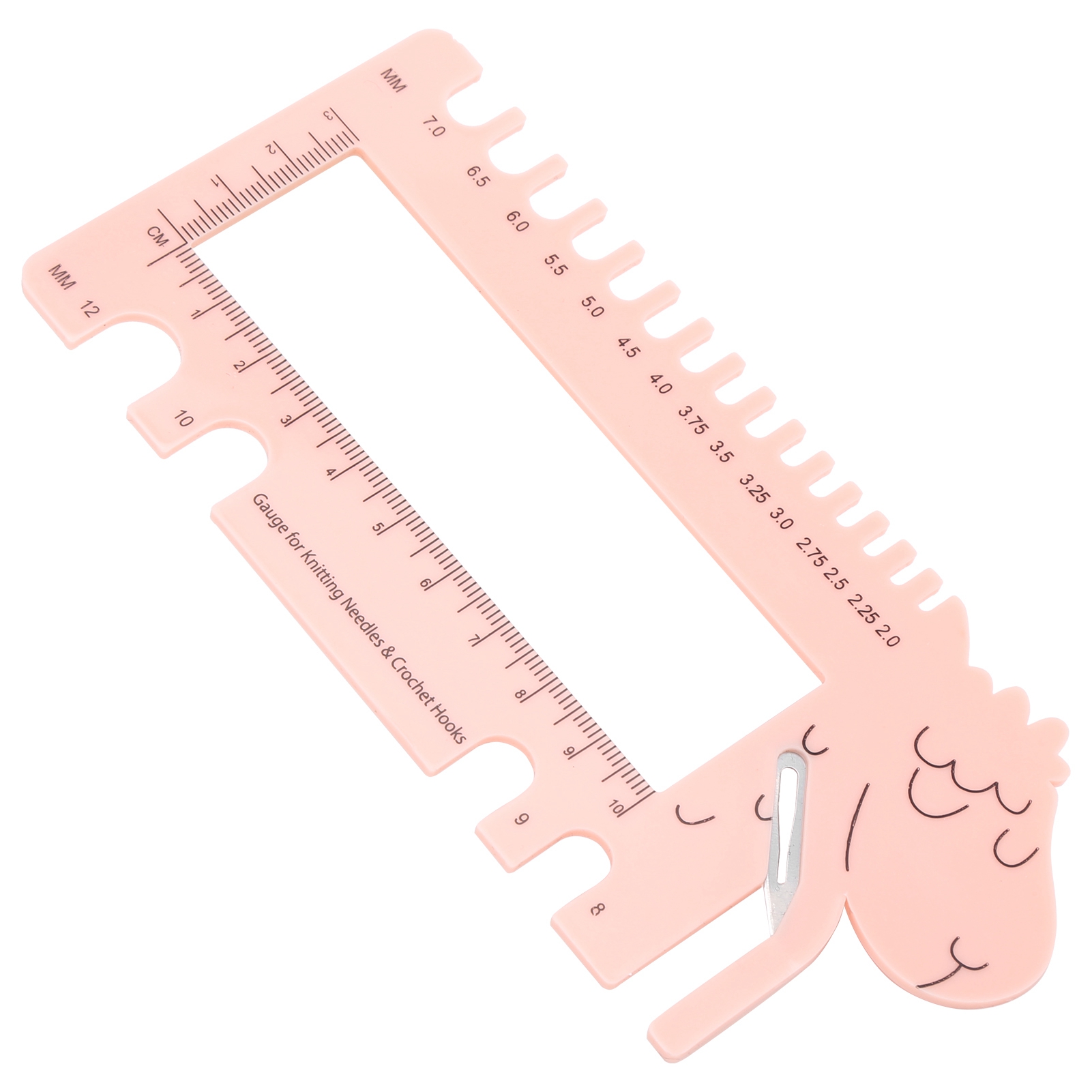 مسطرة بلاستيكية على شكل خروف ل - مراجعة Sewing Gauge Ruler وسعره